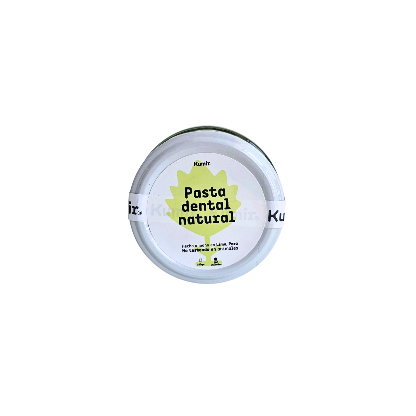 Pasta dental pastillas 100und carbon activado Kumir