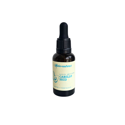 Aceite anticaida cabello seco 30ml Misha rastrera