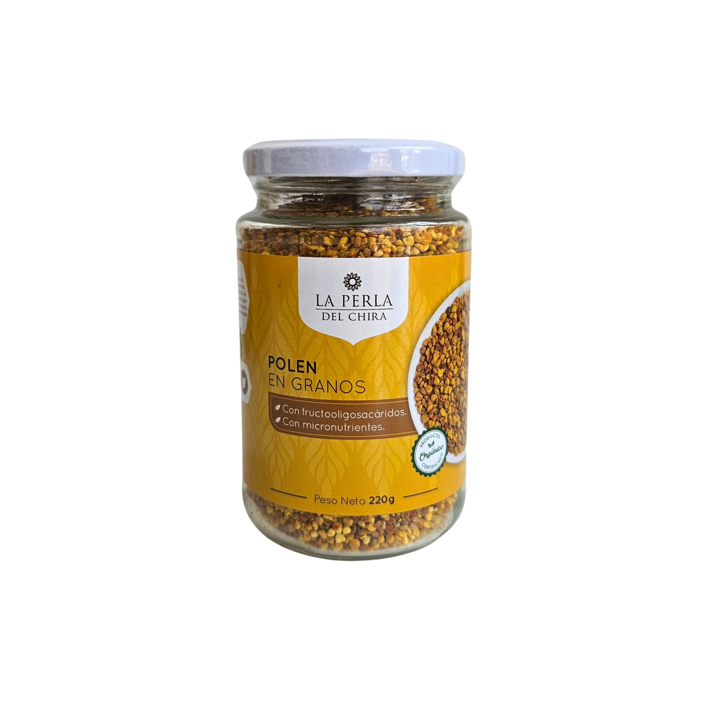 Polen en granos 220g La Perla del Chira