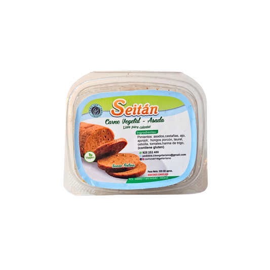 Seitán asado 320g Como Ser Vegetariano