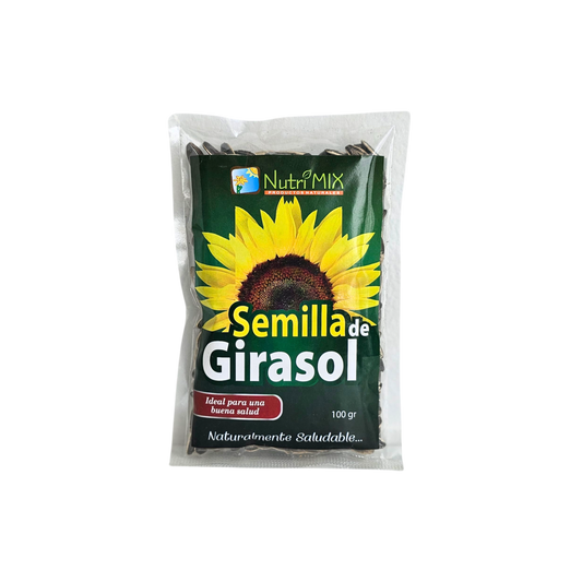 Semilla de girasol con cascara 100gr Nutrimix