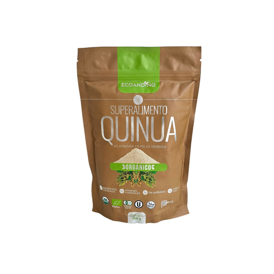 Quinua en polvo gelatinizada 250gr Ecoandino
