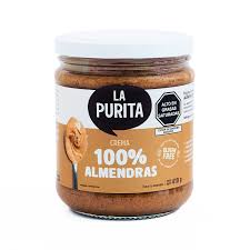 CREMA DE ALMENDRAS 100% 410G LA PURITA