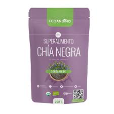 CHIA NEGRA EN GRANO ORGANICA 250 G ECOANDINO