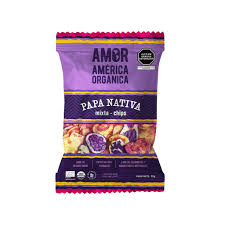 PAPAS NATIVAS MIXTAS ROJAS Y AZULES 90 G ORGANICO AMERICA ORGANICA