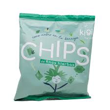 CHIPS DE FINAS HIERBAS 40G KIGLI