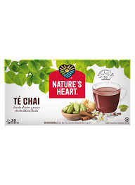 TE CHAI 20 SOBRES NATURE HEART