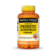 PROBIOTIC ACIDOPHILUS & BIFIDUS 30 COMPR MASON
