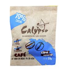 CHOCOCAFE 70% CACAO 0 AZUCAR 21G CALYPSO