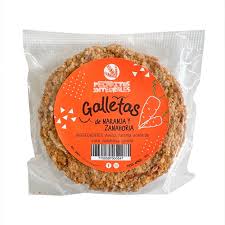 GALLETA DE NARANJA Y ZANAHORIA 90G PECADITOS INTEGRALES