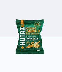 PIQUEO CRUNCH QUESO PARMESANO 15G NUTRICO