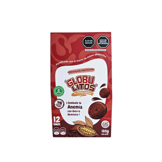 Chocolate fortificado 12 und Globulitos