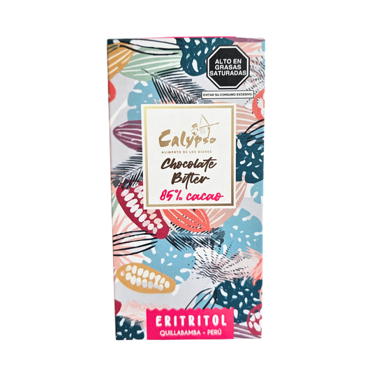 Chocolate bitter 85% cacao 50g Calypso