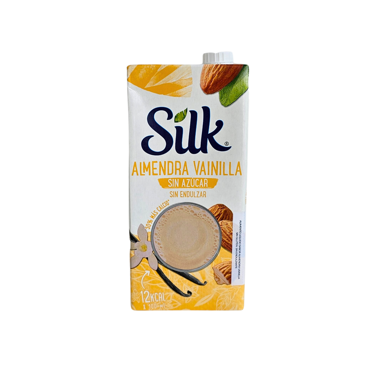 Bebida de almendra vainilla s/azucar Silk