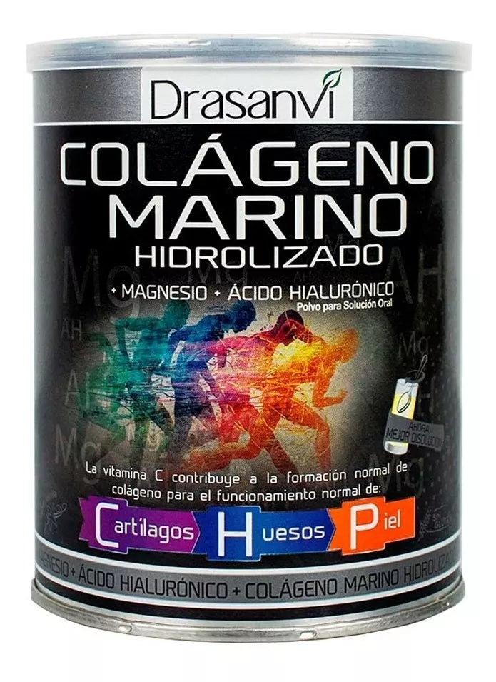 COLAGENO MARINO MAGNESIO VAINILLA 300 GR DRASANVI