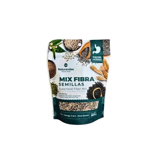 Mix de fibra de semillas 160gr Naturandes