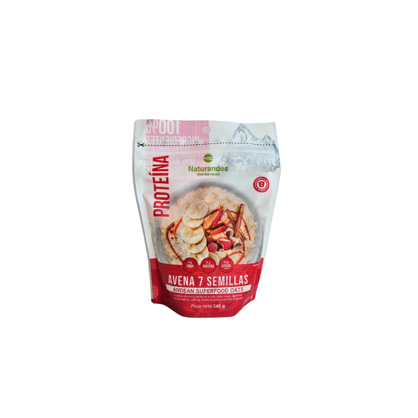 Avena siete semillas proteina 240gr Naturandes