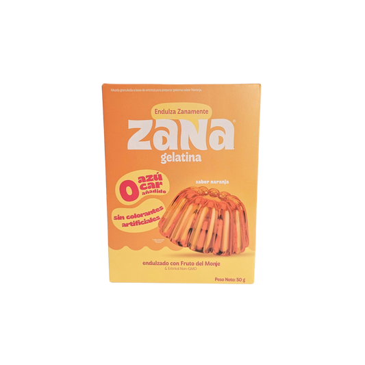 Gelatina naranja 50g Zana