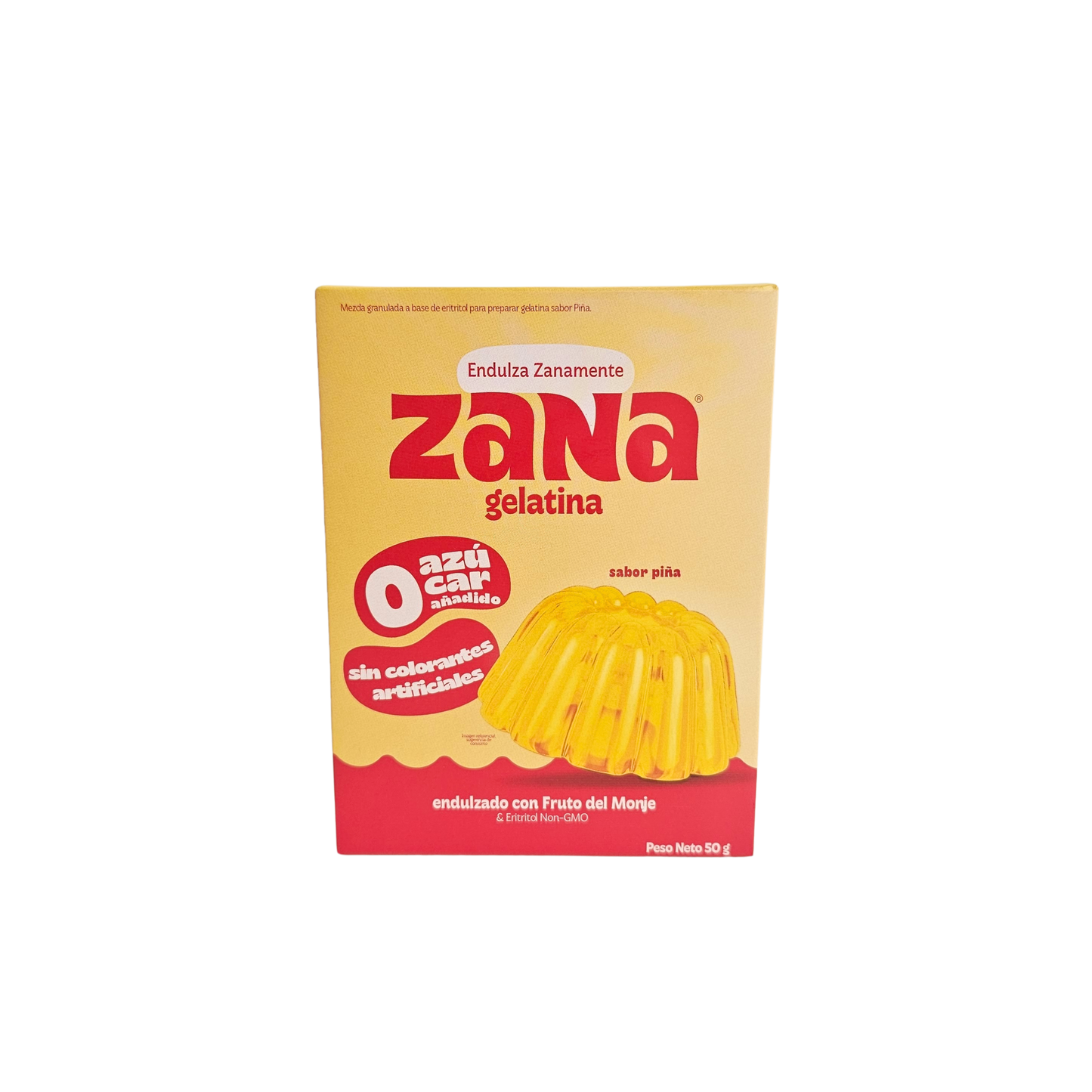 Gelatina piña 50g Zana
