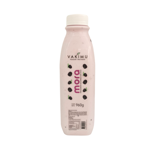 Yogurt frutado de mora 960g Vakimu