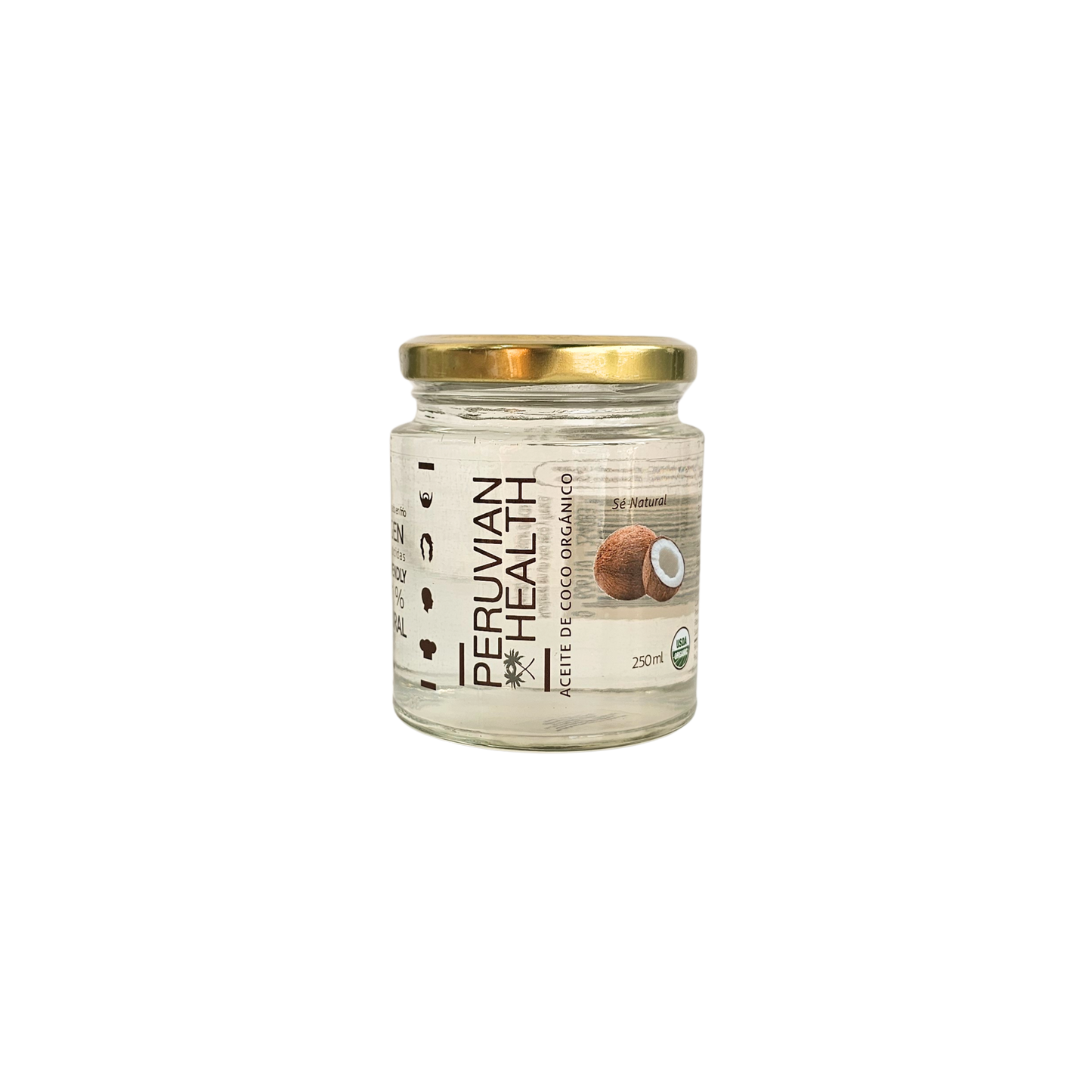 Aceite de coco 250ml Peruvian Health