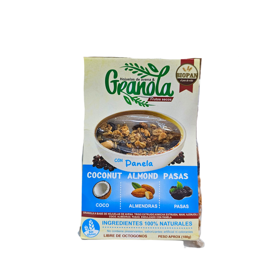 Granola con panela 100 gr. Bio Pan