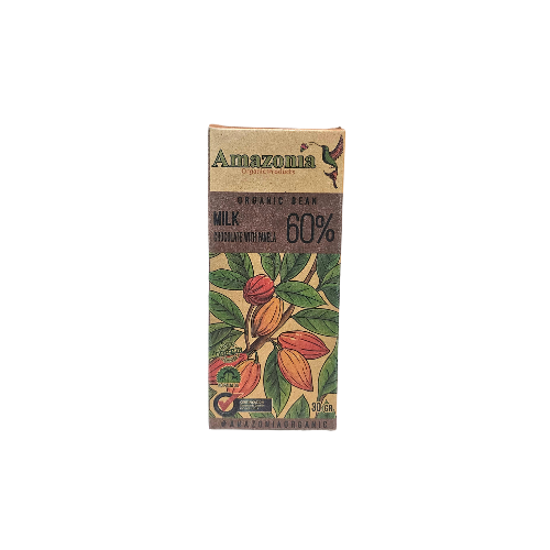 Chocolate 60% con leche Amazonia