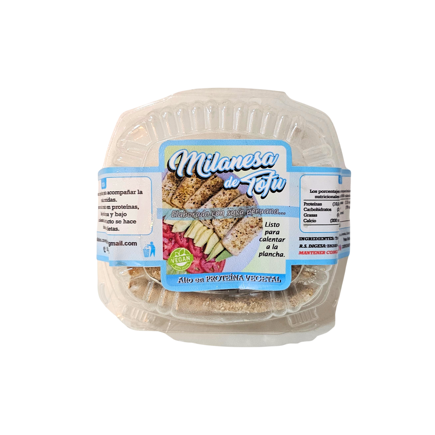 Milanesa de tofu Como ser Vegetariano