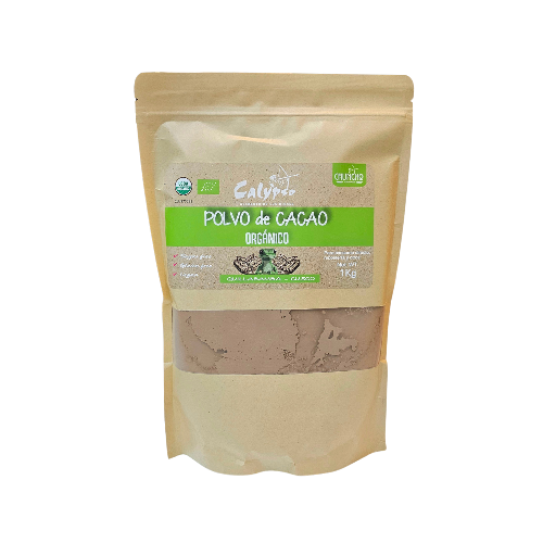 Polvo de cacao orgánico 1Kg Calypso