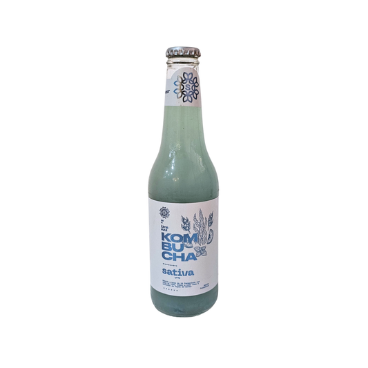 Kombucha lima azul 355ml Sativa