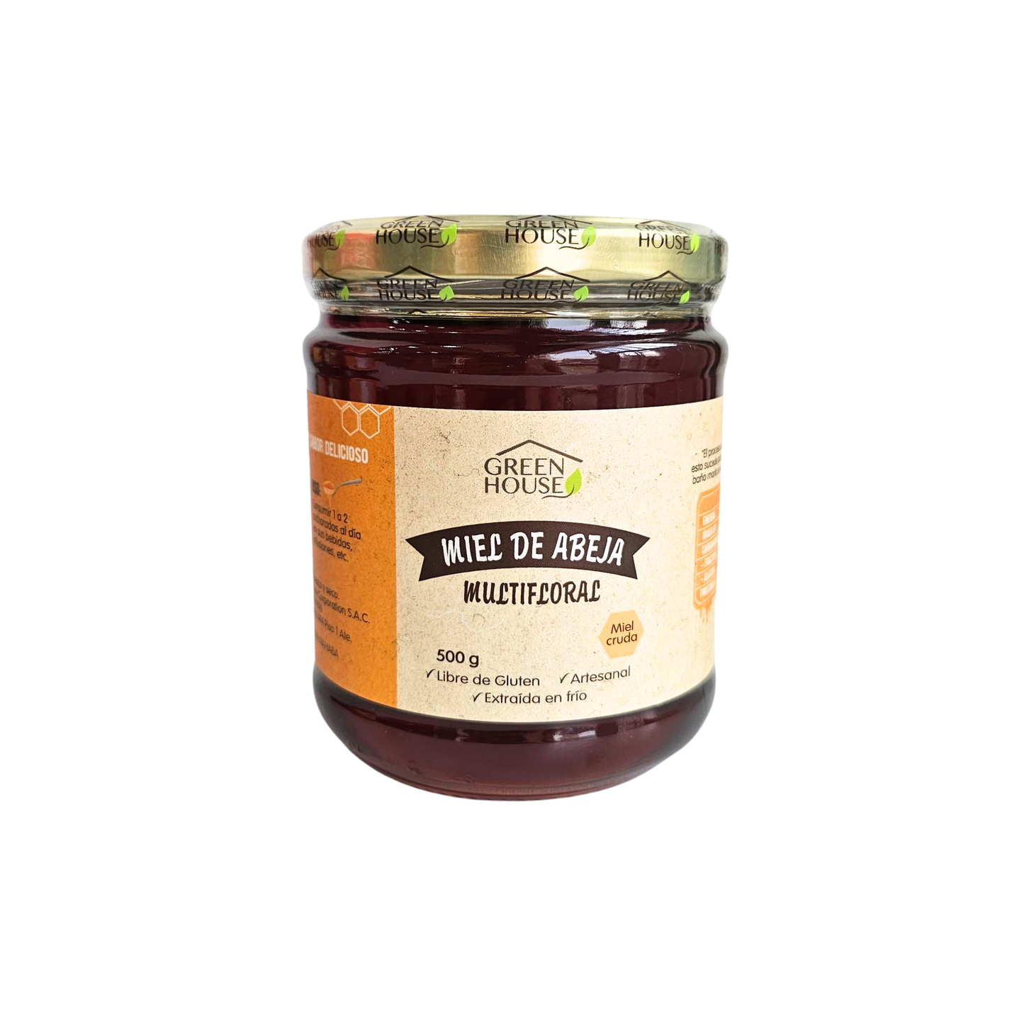 Miel de abeja 500g Green House