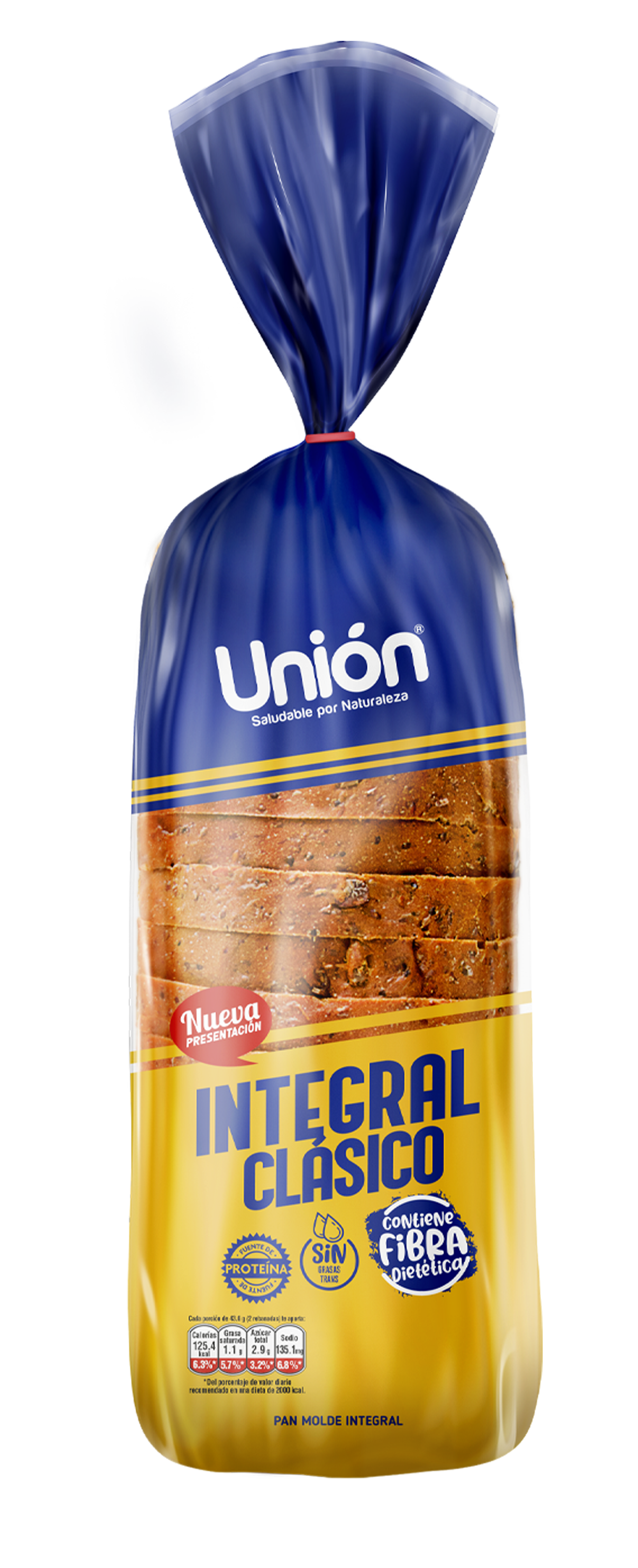 Pan integral sándwich 540 gr. Unión