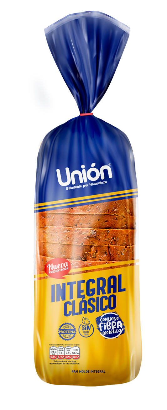 Pan integral sándwich 540 gr. Unión