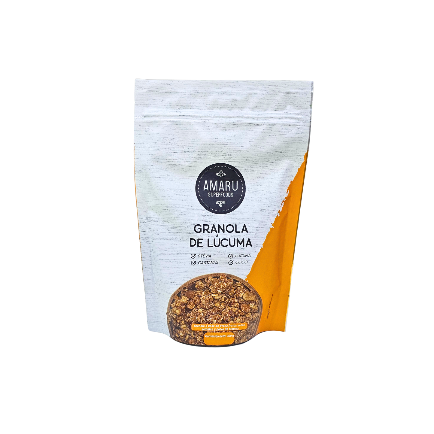 Granola de lúcuma 200gr. Amaru