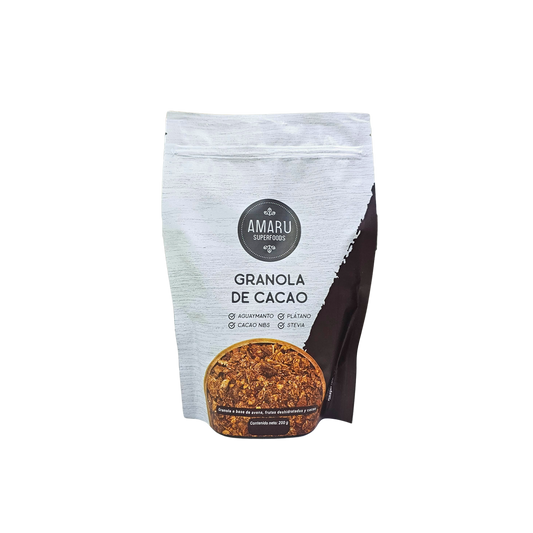 Granola de cacao 200 gr. Amaru