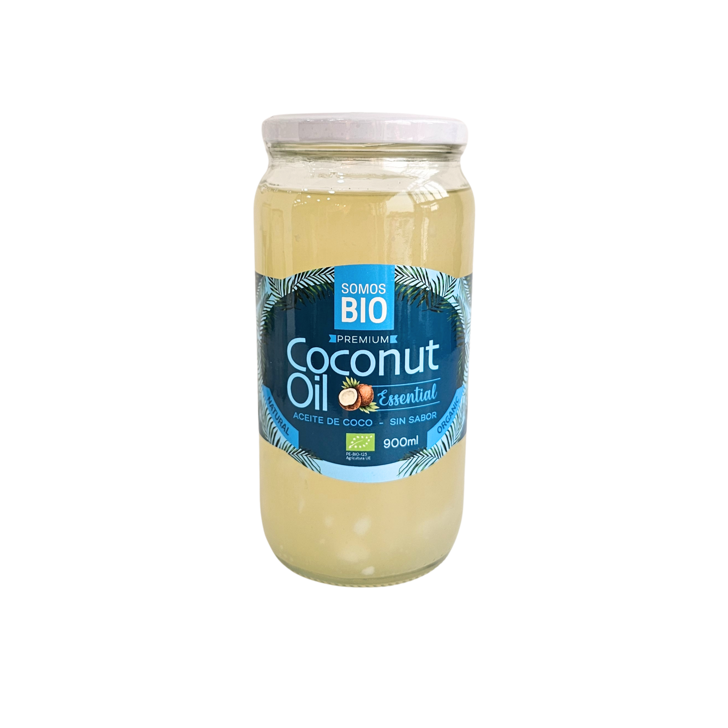 Aceite de coco sin sabor 900ml Somos Bio