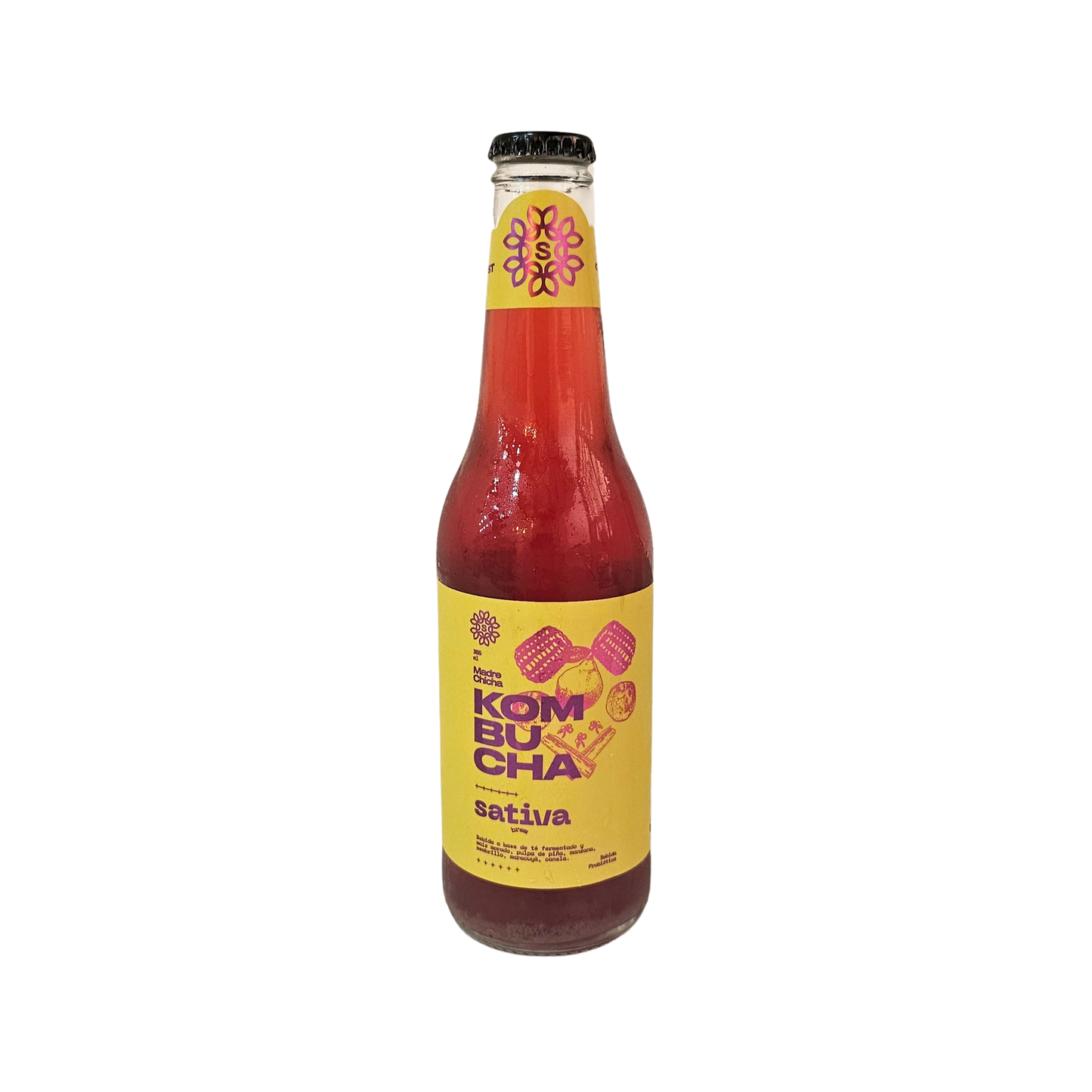 Kombucha madre chicha 355ml Sativa