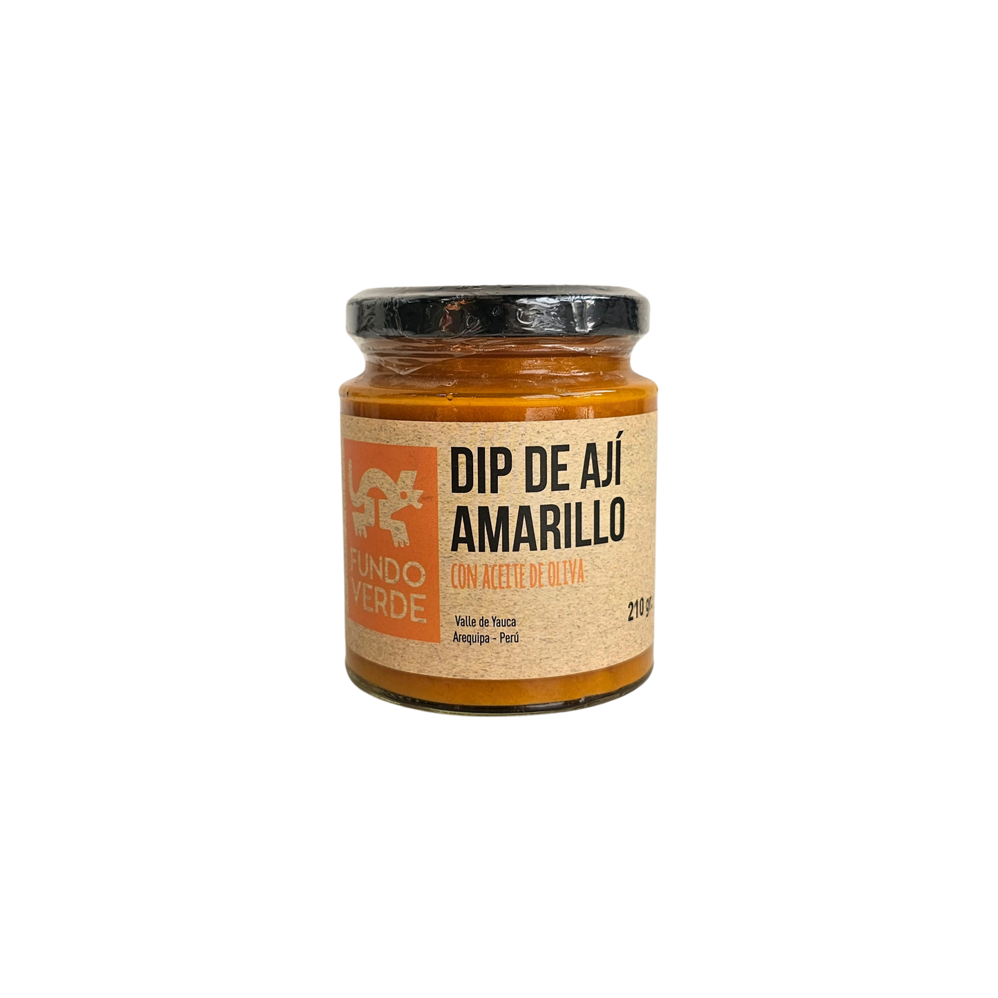 Dip de ají amarillo 210g Fundo Verde