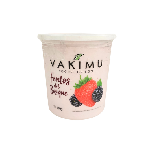 Yogurt griego frutos del bosque 1K Vakimu