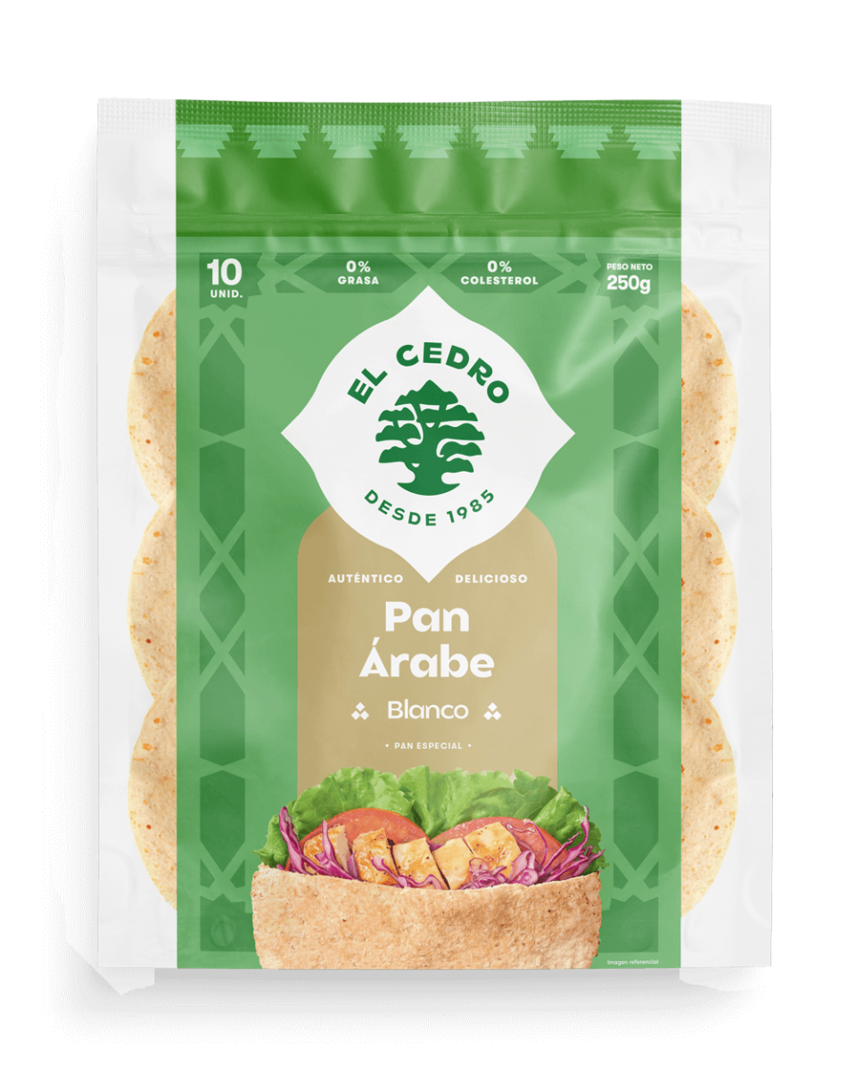 Pan árabe blanco 10 und El Cedro