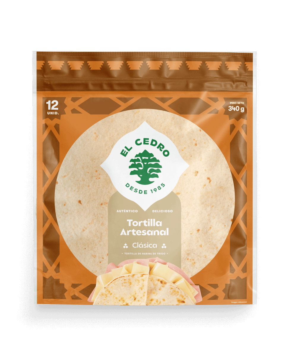 Tortilla artesanal clásica 12 und El Cedro