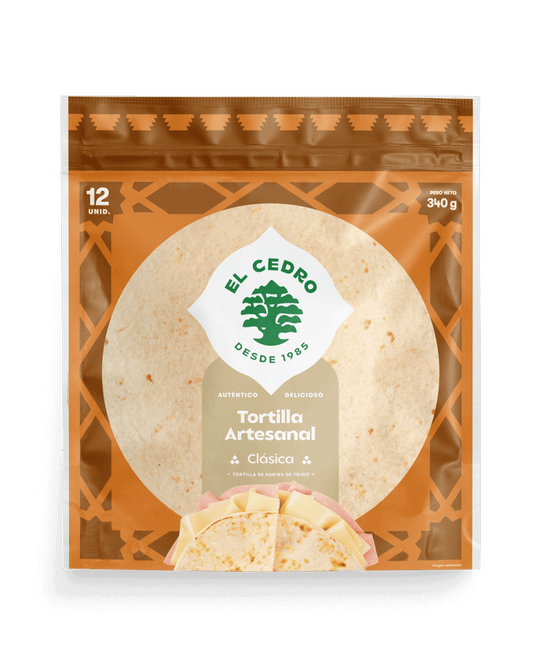 Tortilla artesanal clásica 12 und El Cedro