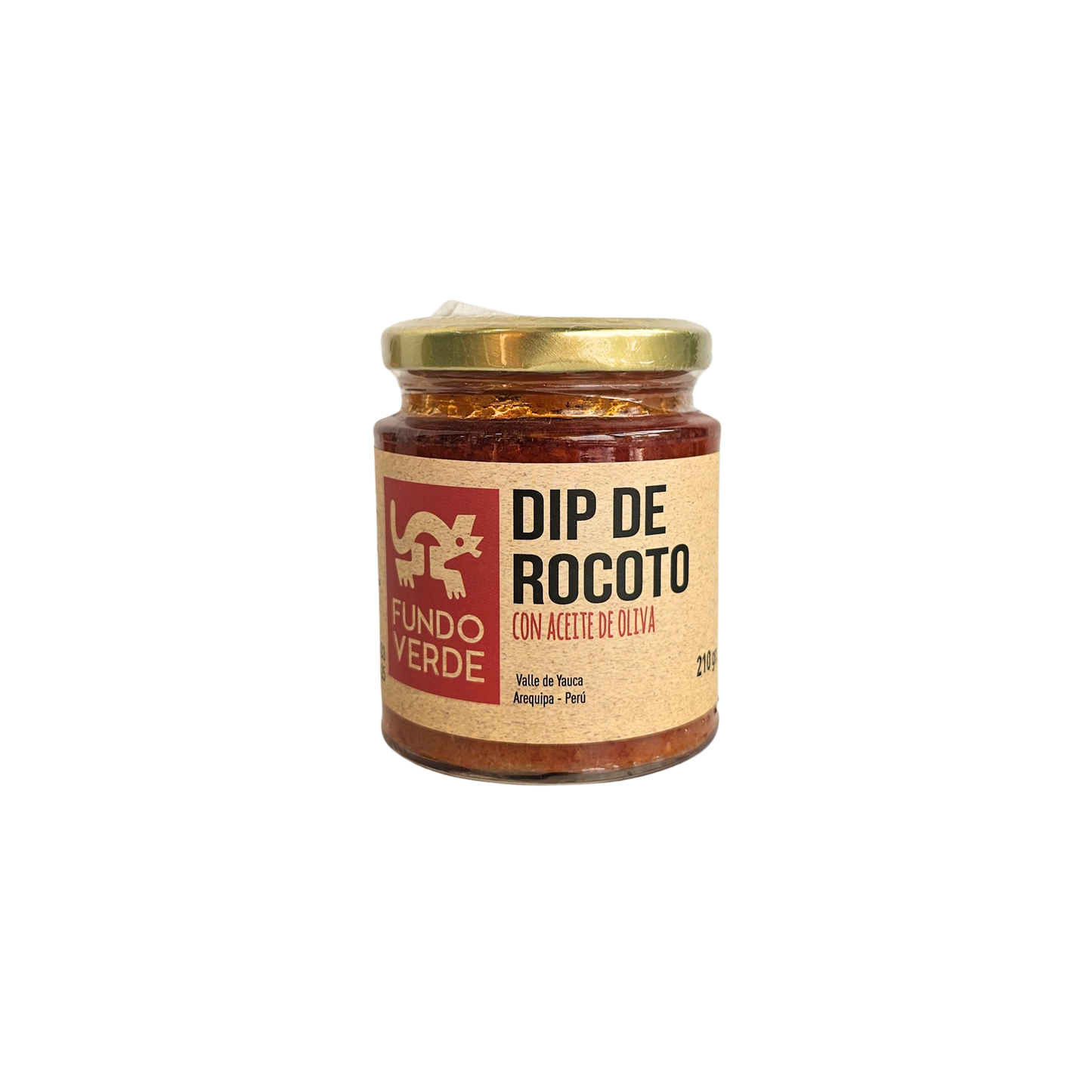Dip de rocoto 210g Fundo Verde