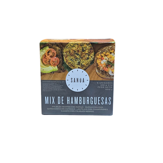 Mix de hamburguesas 5un Sanua