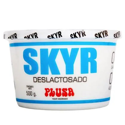 YOGURT SKYR DESLACTOSADO 500GR PLUSA