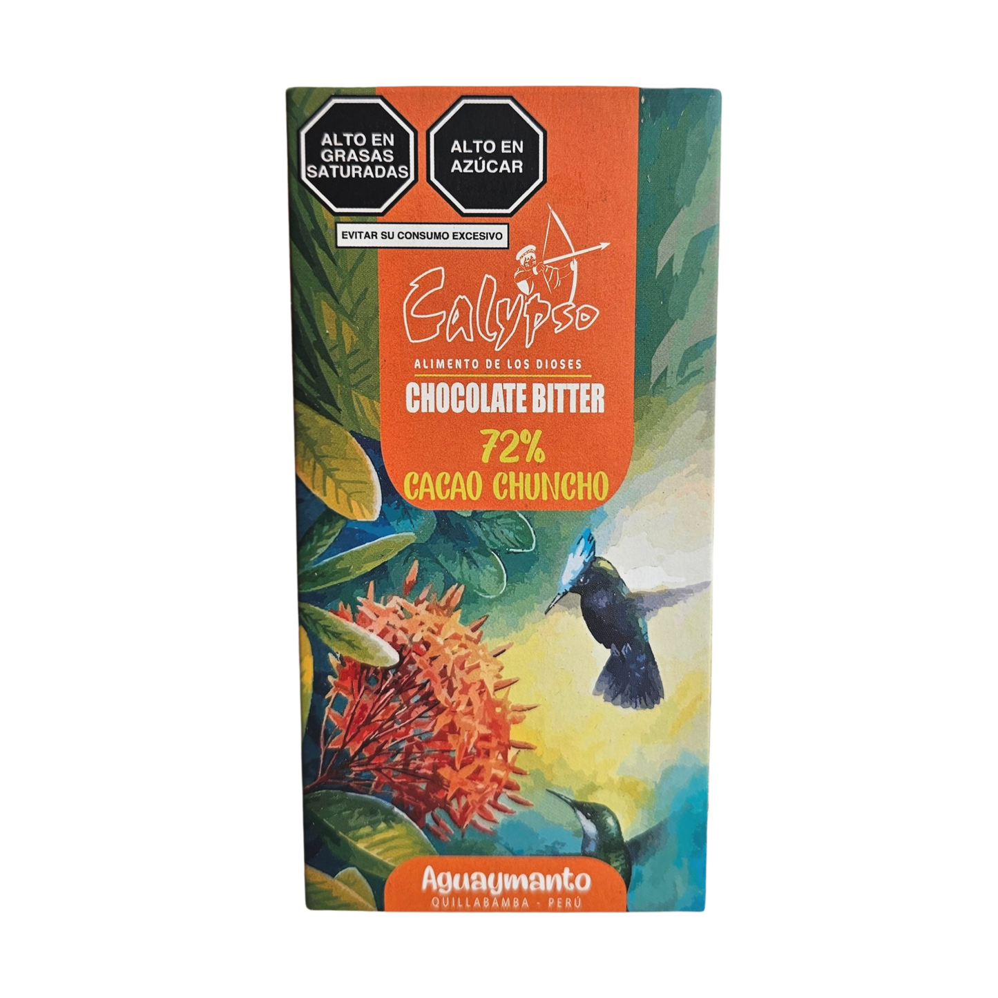 Chocolate bitter 72% cacao 50g Calypso