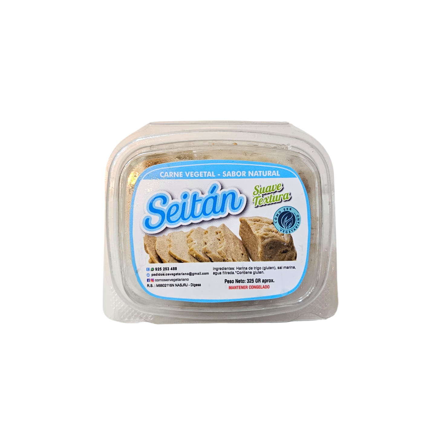 Seitán natural 325g Como Ser Vegetariano