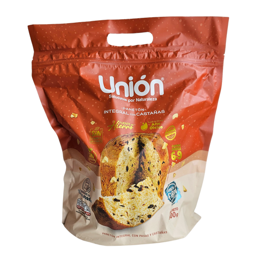 Panetón integral 900g Unión