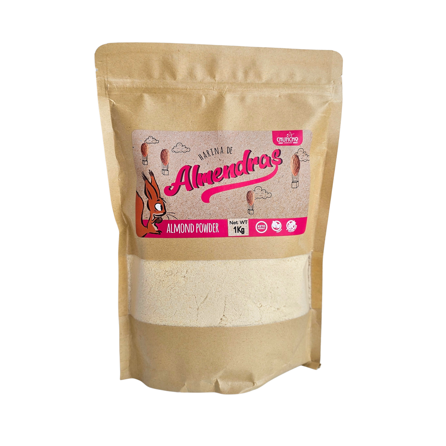 Harina de almendras 1kg Chuncho