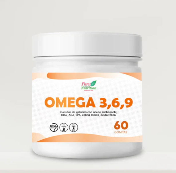 GOMITAS OMEGA 369 PERU NUTRITION